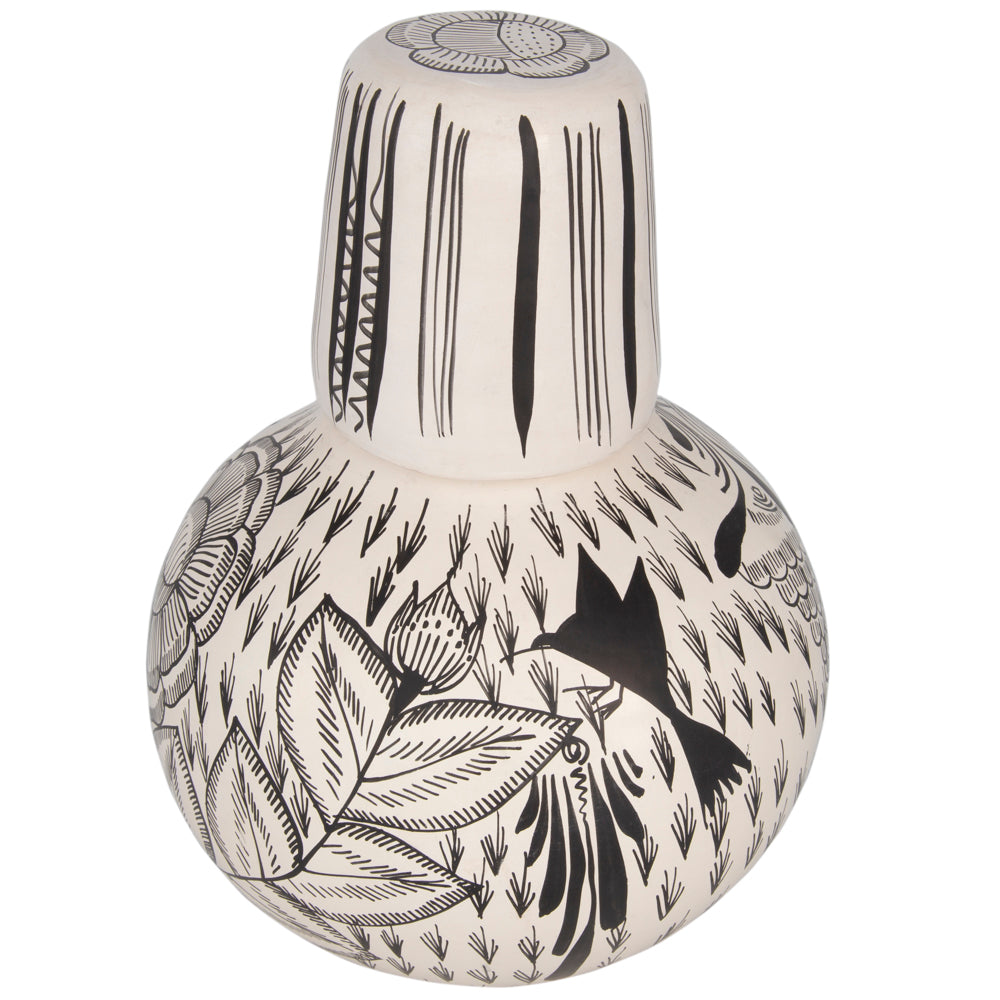 Huancito Small Bird Decanter & Cup Set