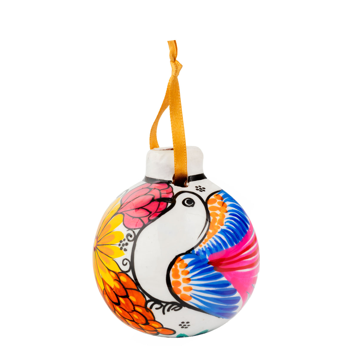 Xalitla Multicolor Clay Christmas Small Ornament