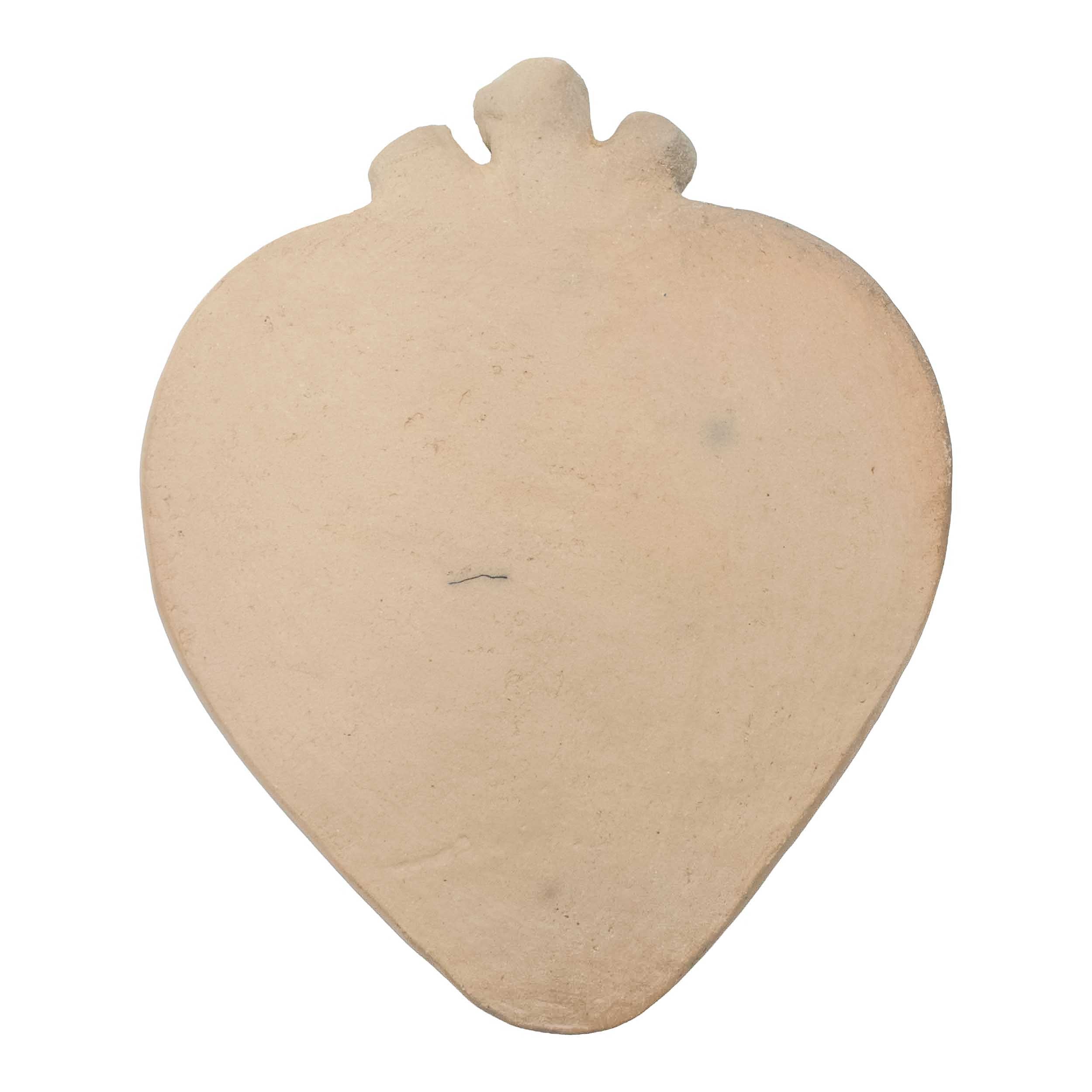Corazón de Atzompa Clay Heart Serving Plate | Lolo Mexican Mercadito