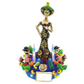Day of the Dead Altar Clay Catrina Sculpture