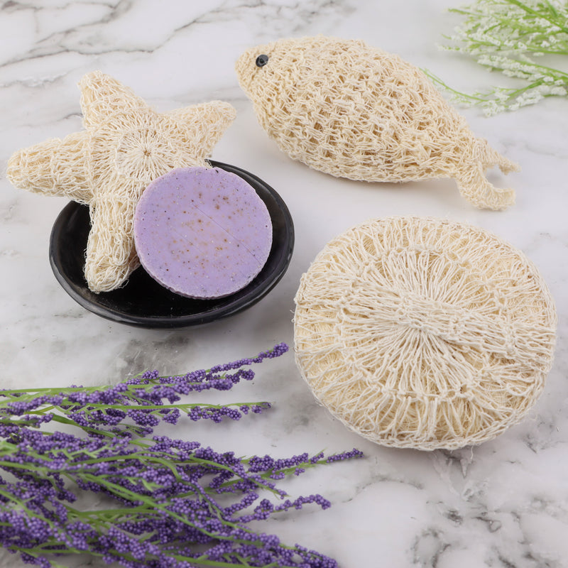 Ichtli- Ixtle Vegetable Fiber Body Sponge