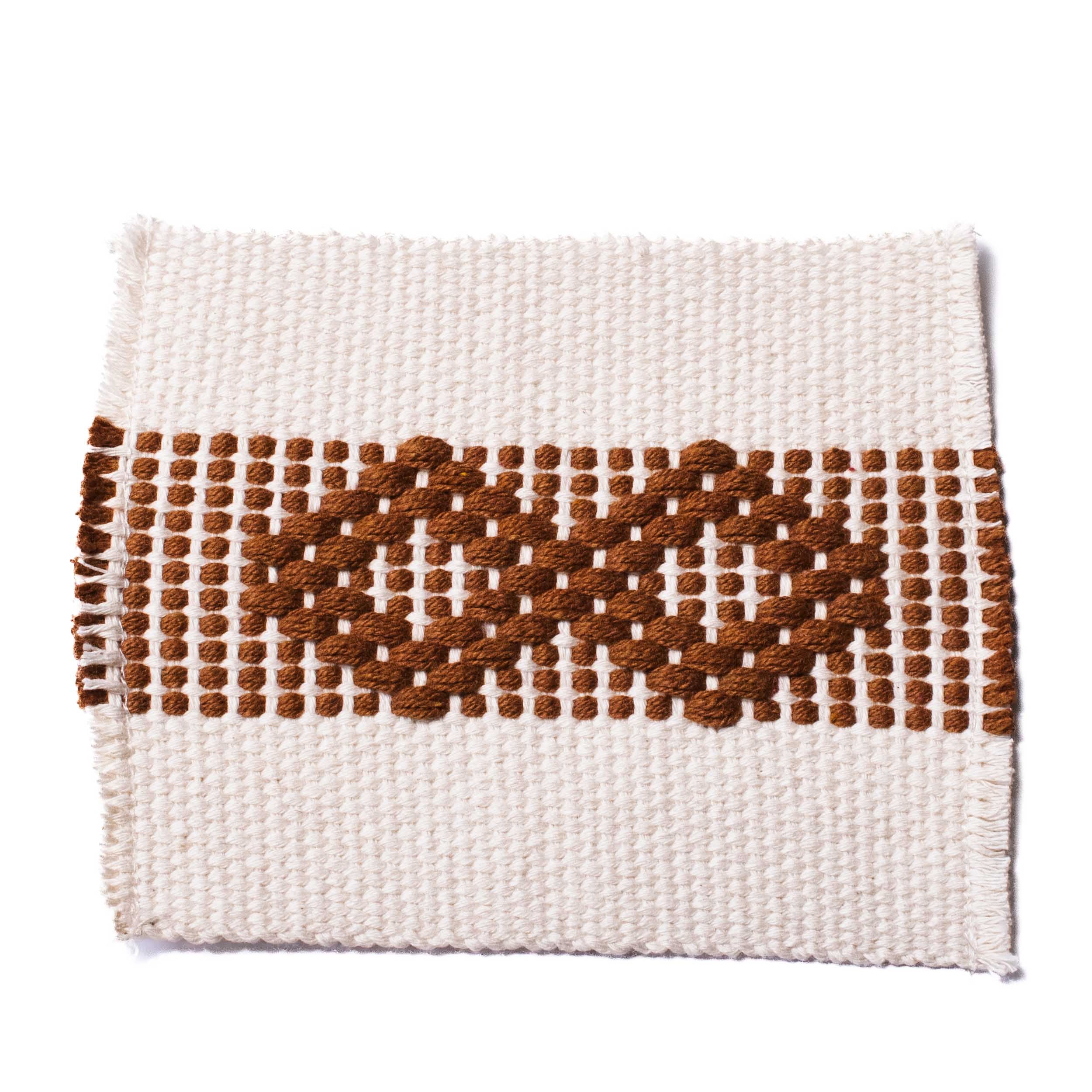 Subtle Fray Telar Woven Coasters