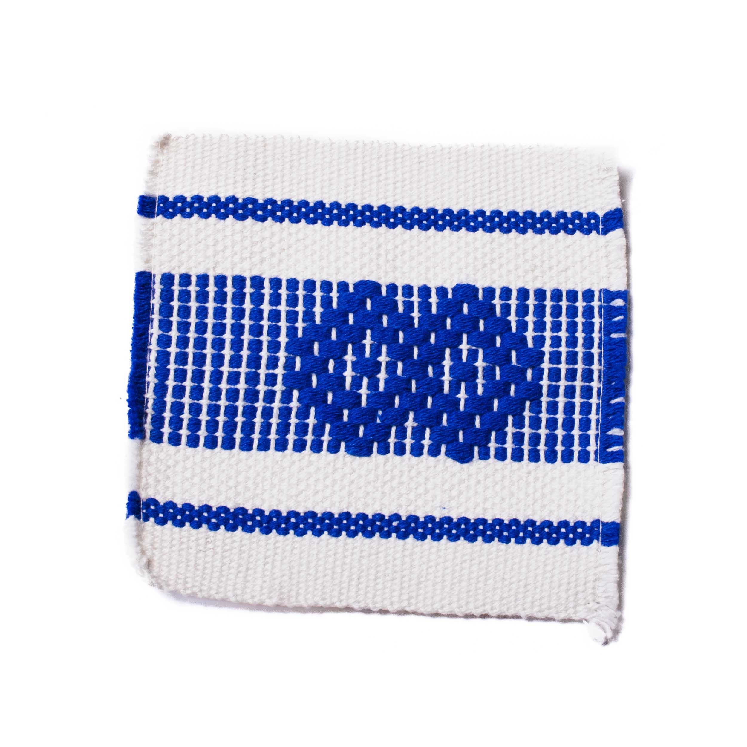 Subtle Fray Telar Woven Coasters