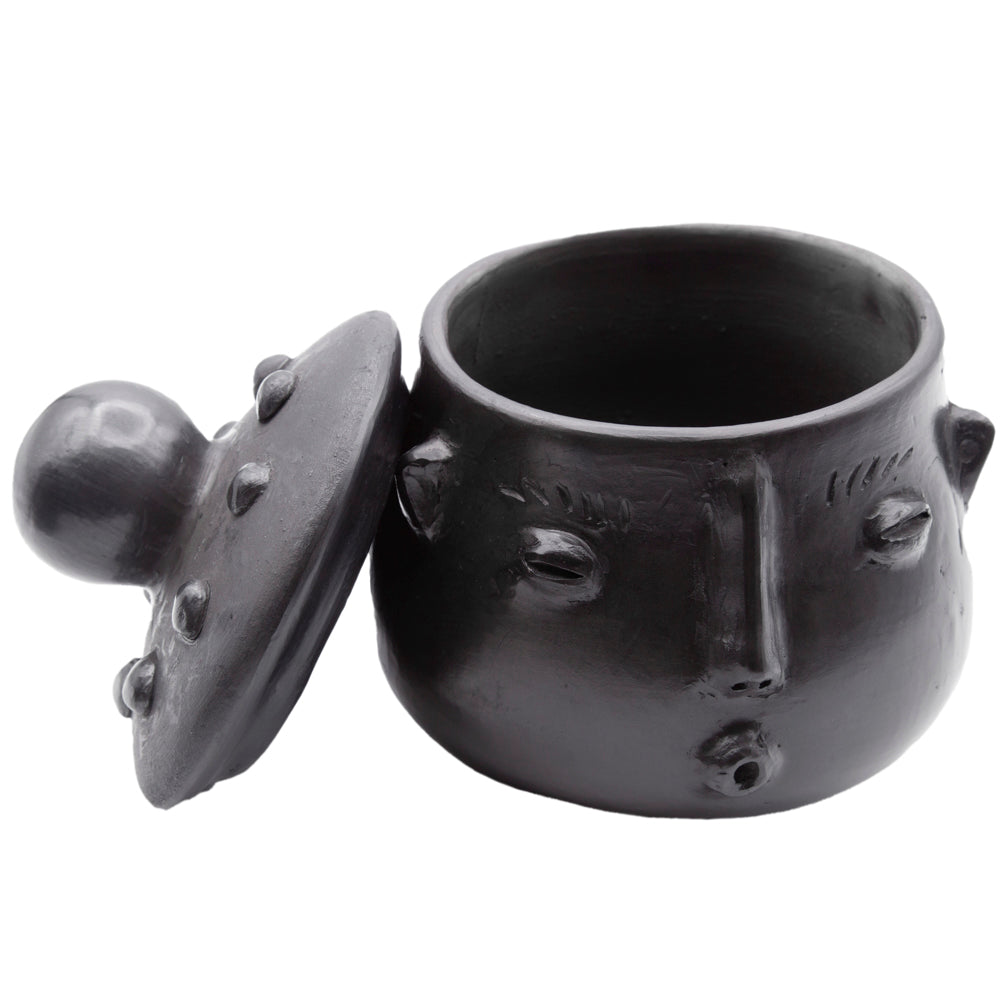 Barro Negro Whistler Face Sugar Bowl