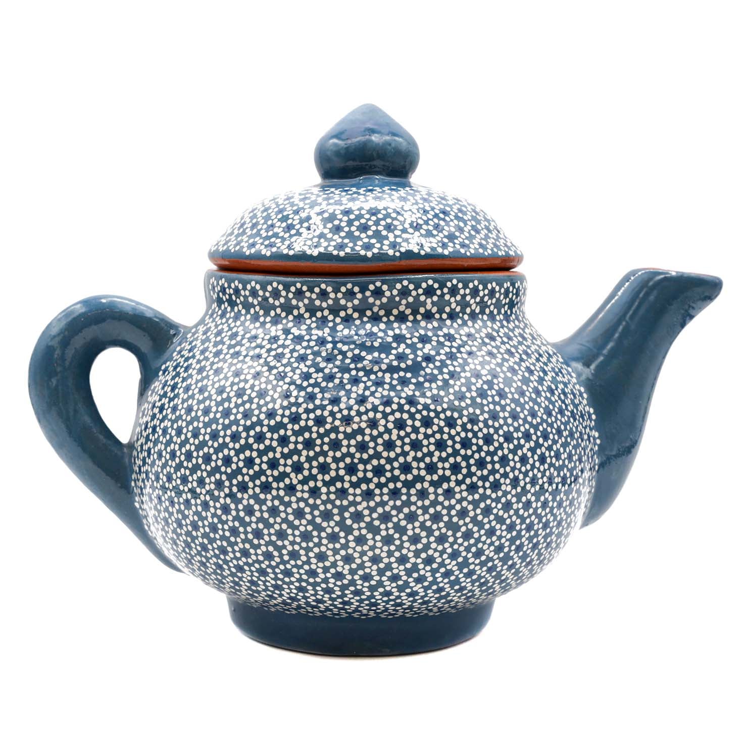 Capula Clay Hand-Painted Tea Pot
