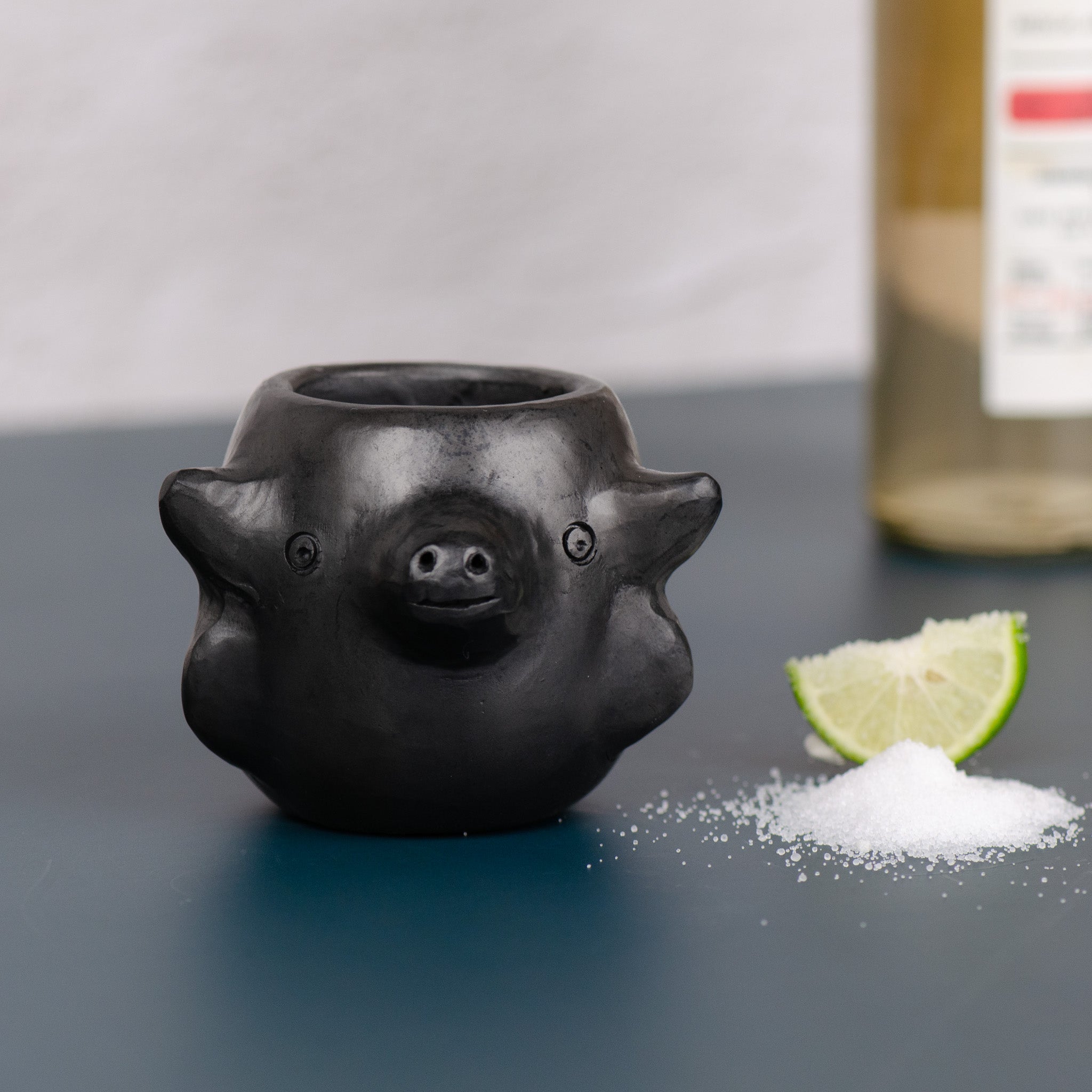 Barro Negro Torito Mezcal Shot Glass