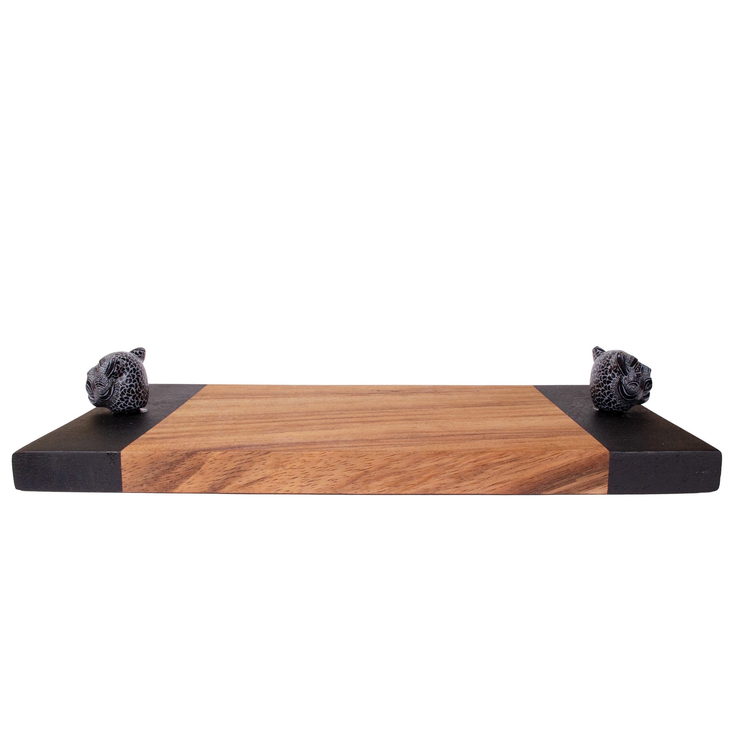 Jaguar Parota Solid Wood Serving Tray