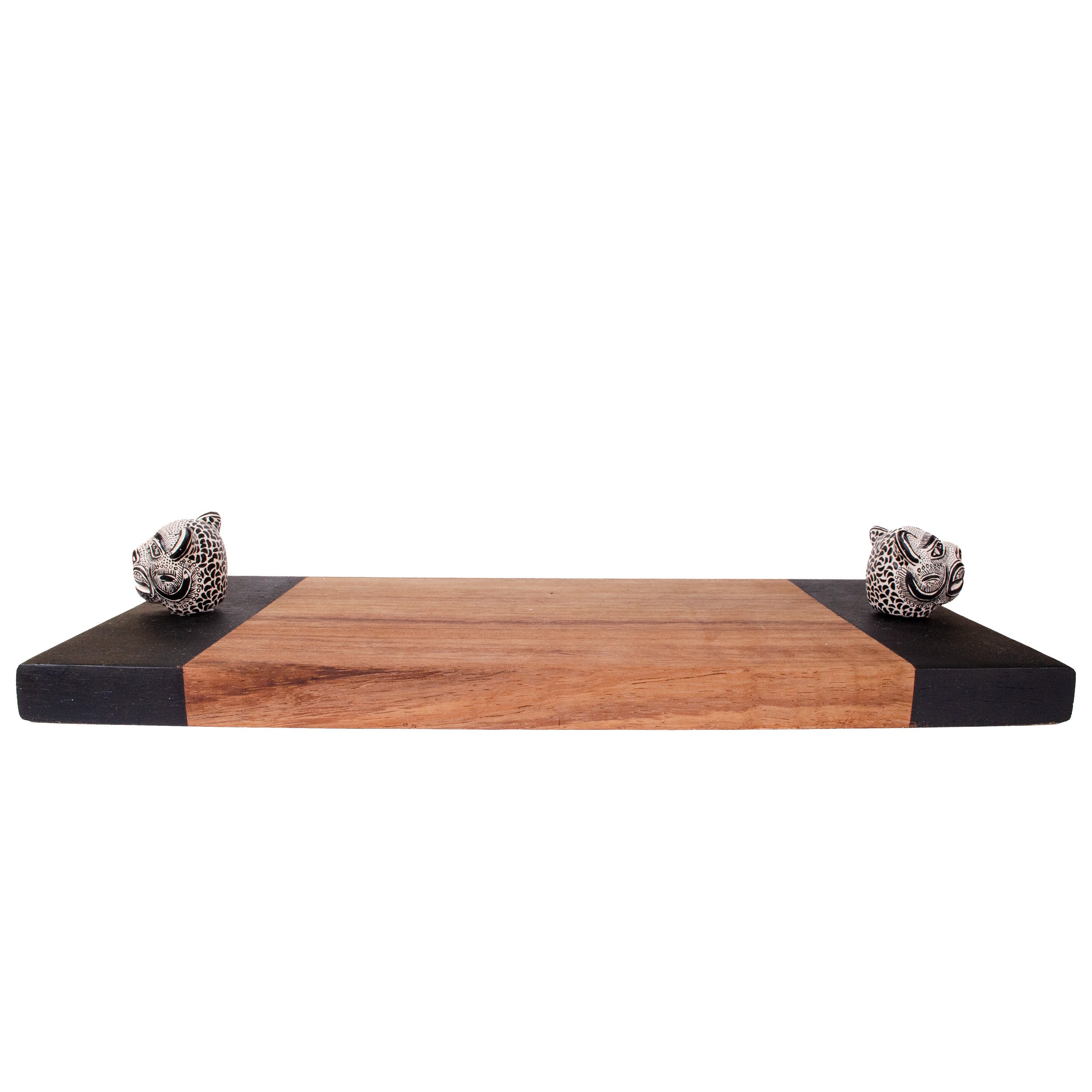 Jaguar Parota Solid Wood Serving Tray