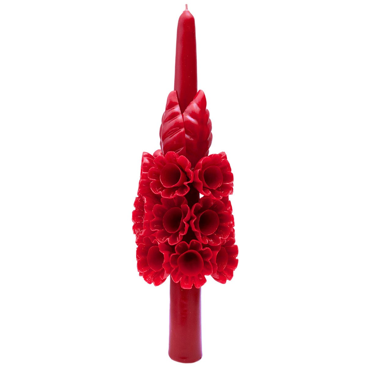 Flores de Teotitlán Tapered Candle