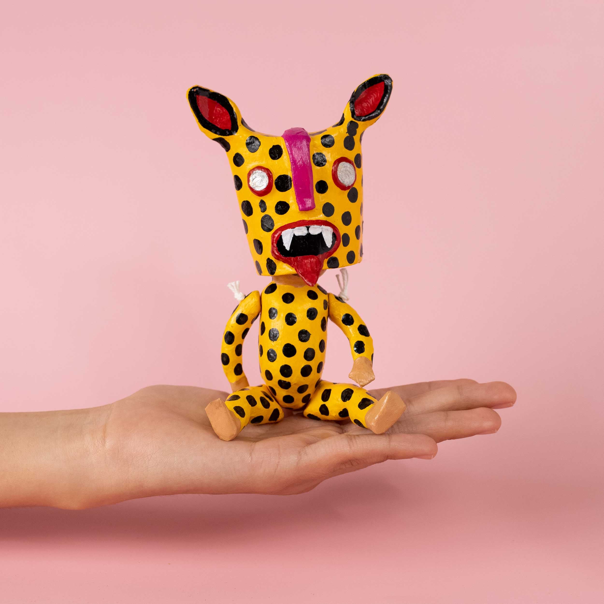 Papier Mache Jaguar Tecuanes