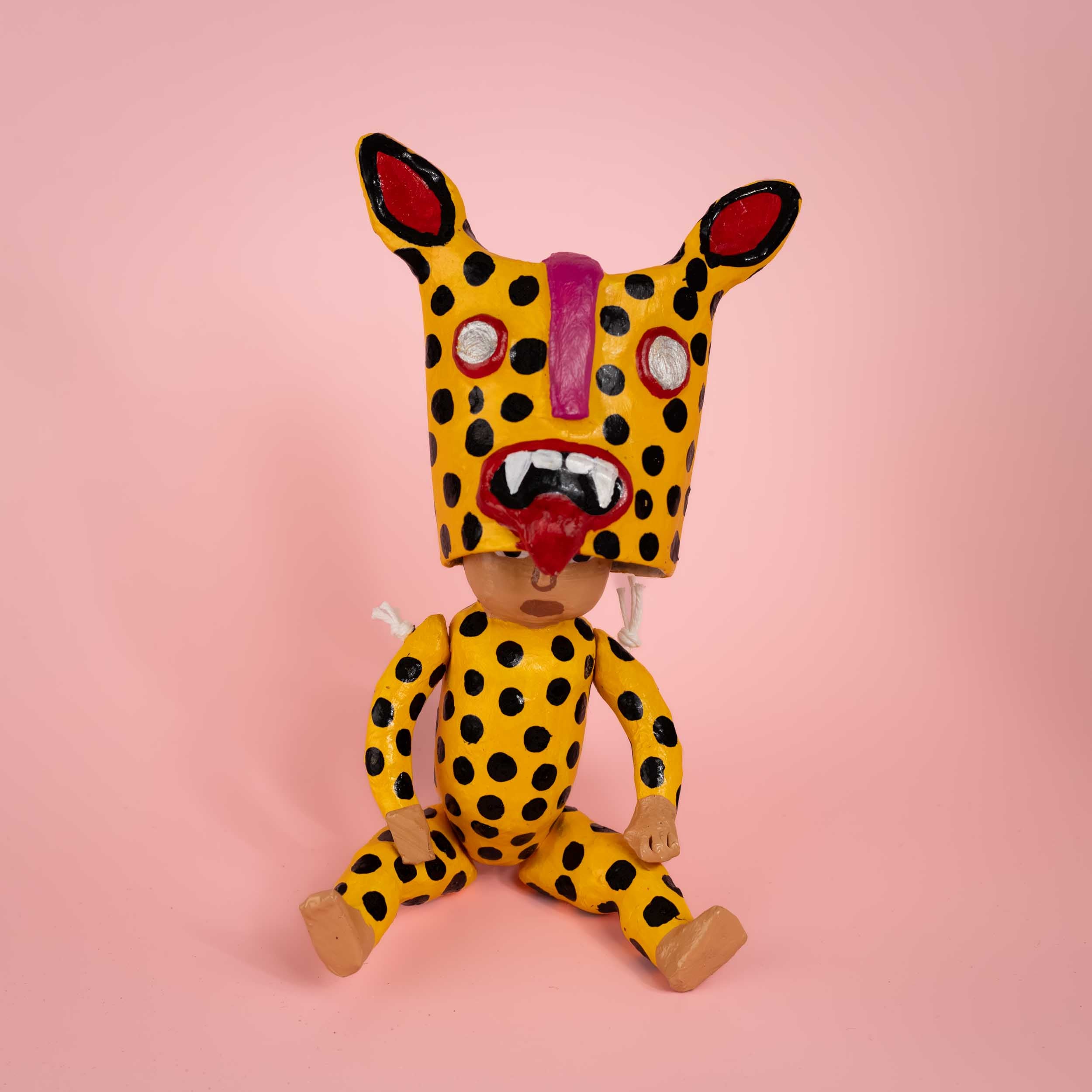 Papier Mache Jaguar Tecuanes