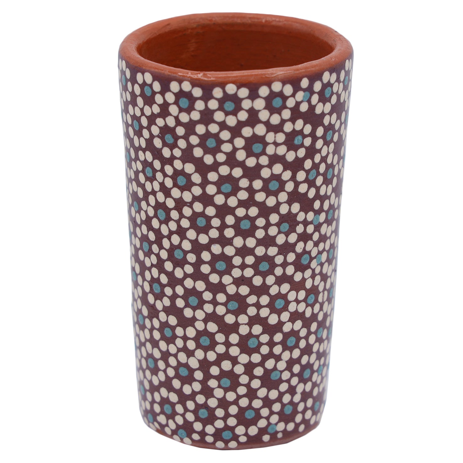 Capula Hand-Painted Clay Shot Glass