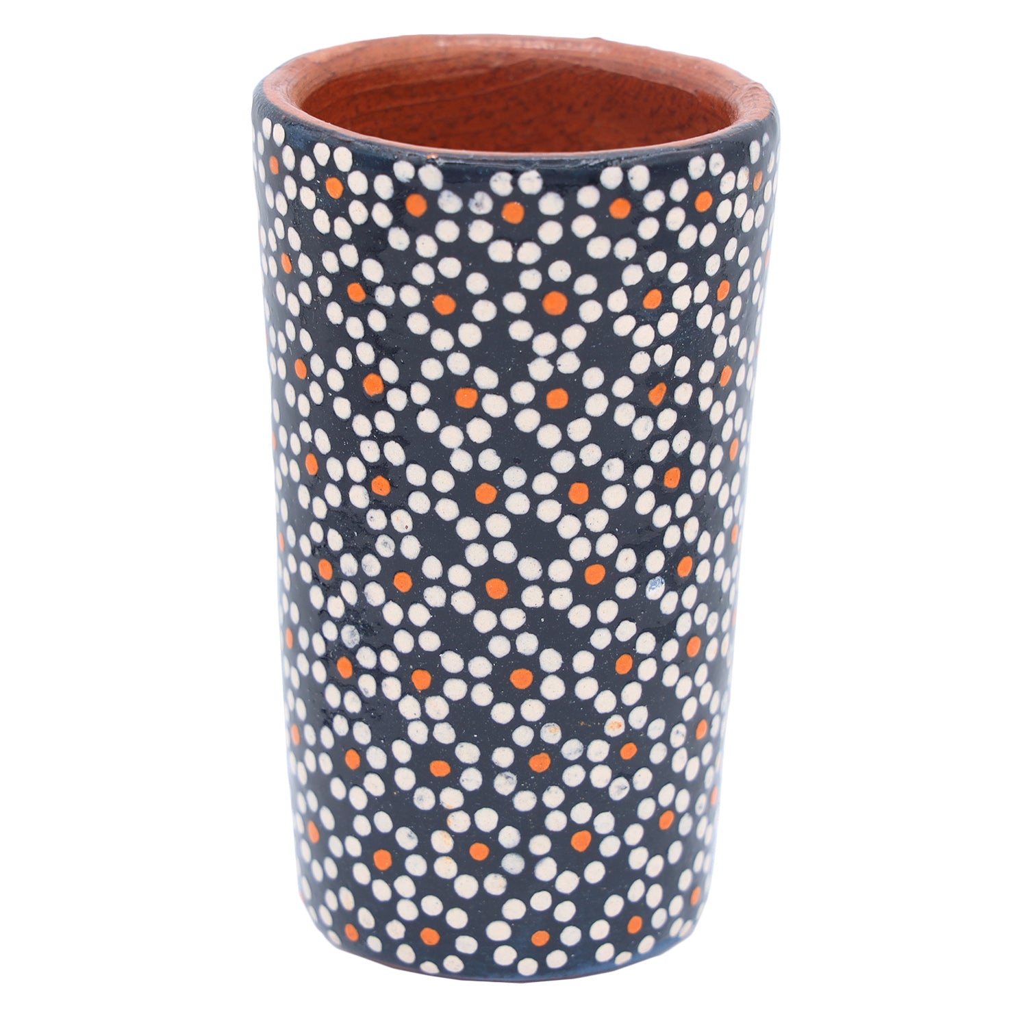 Capula Hand-Painted Clay Shot Glass