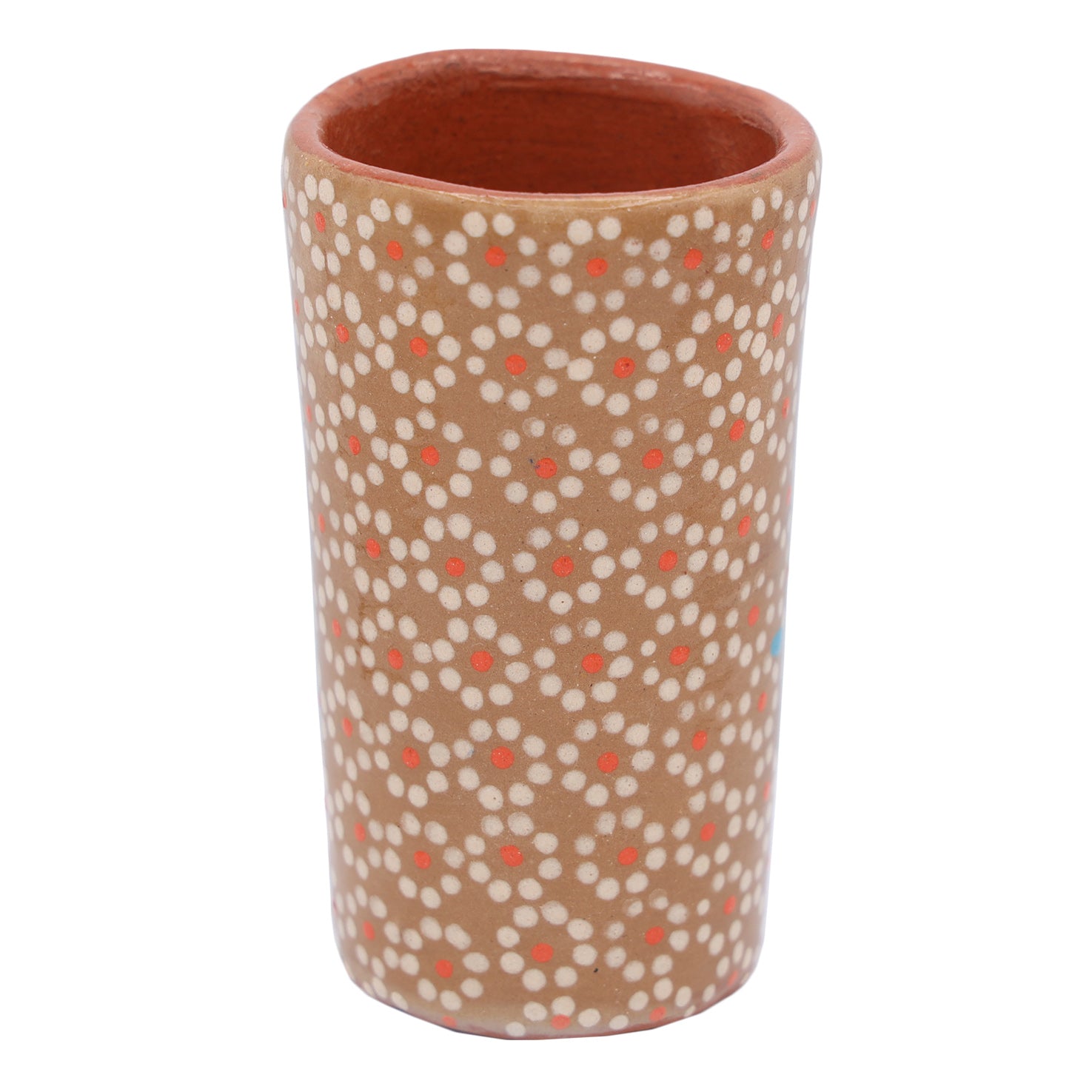 Capula Hand-Painted Clay Shot Glass