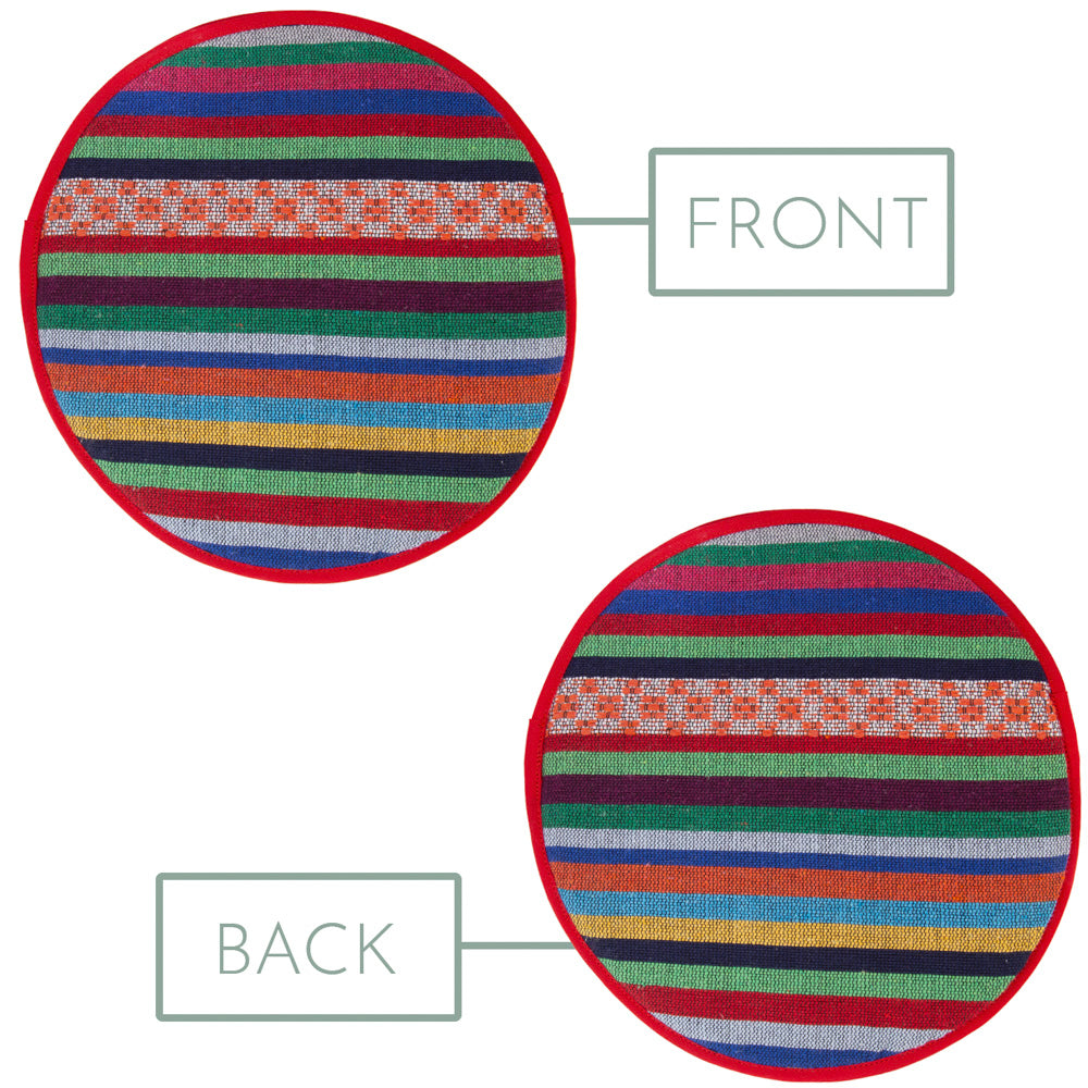 Textura Pedal Loom Woven Tortilla Warmer