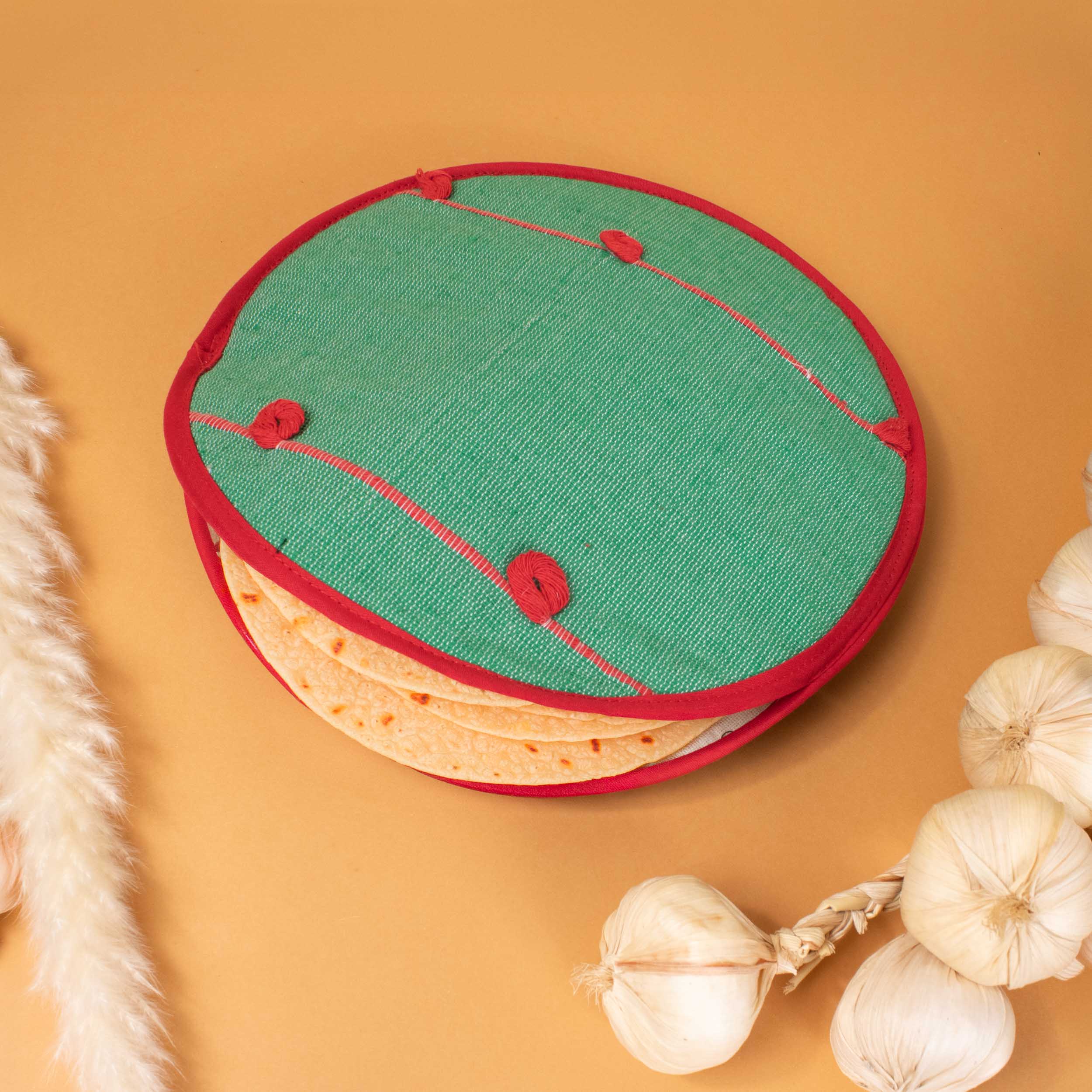 Textura Pedal Loom Woven Tortilla Warmer