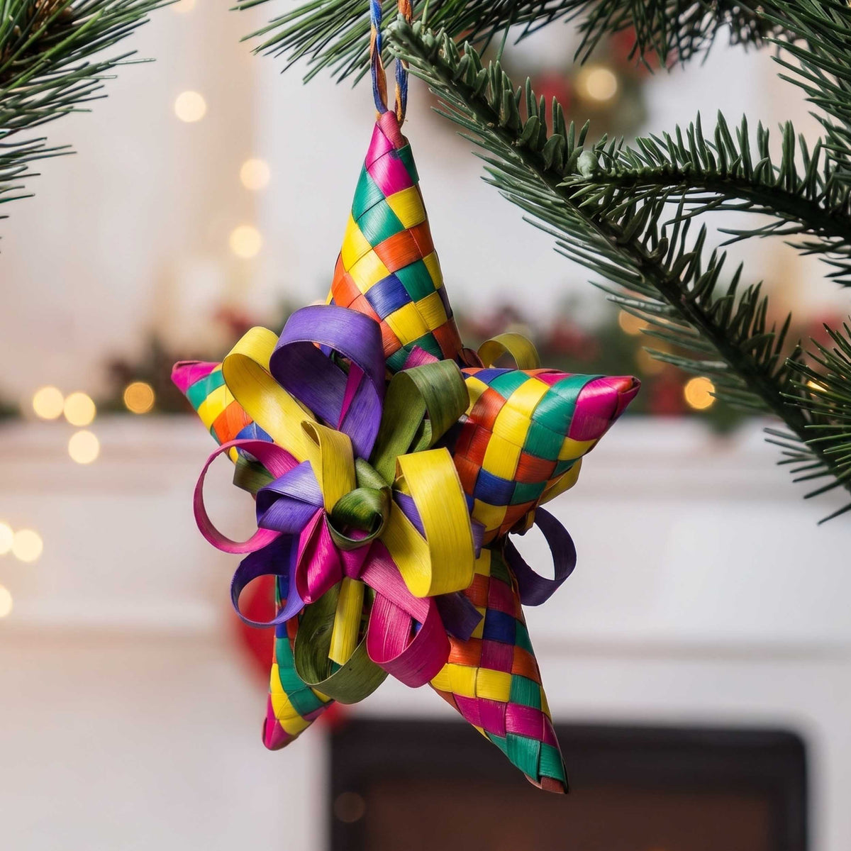 Handwoven Palm Ornament