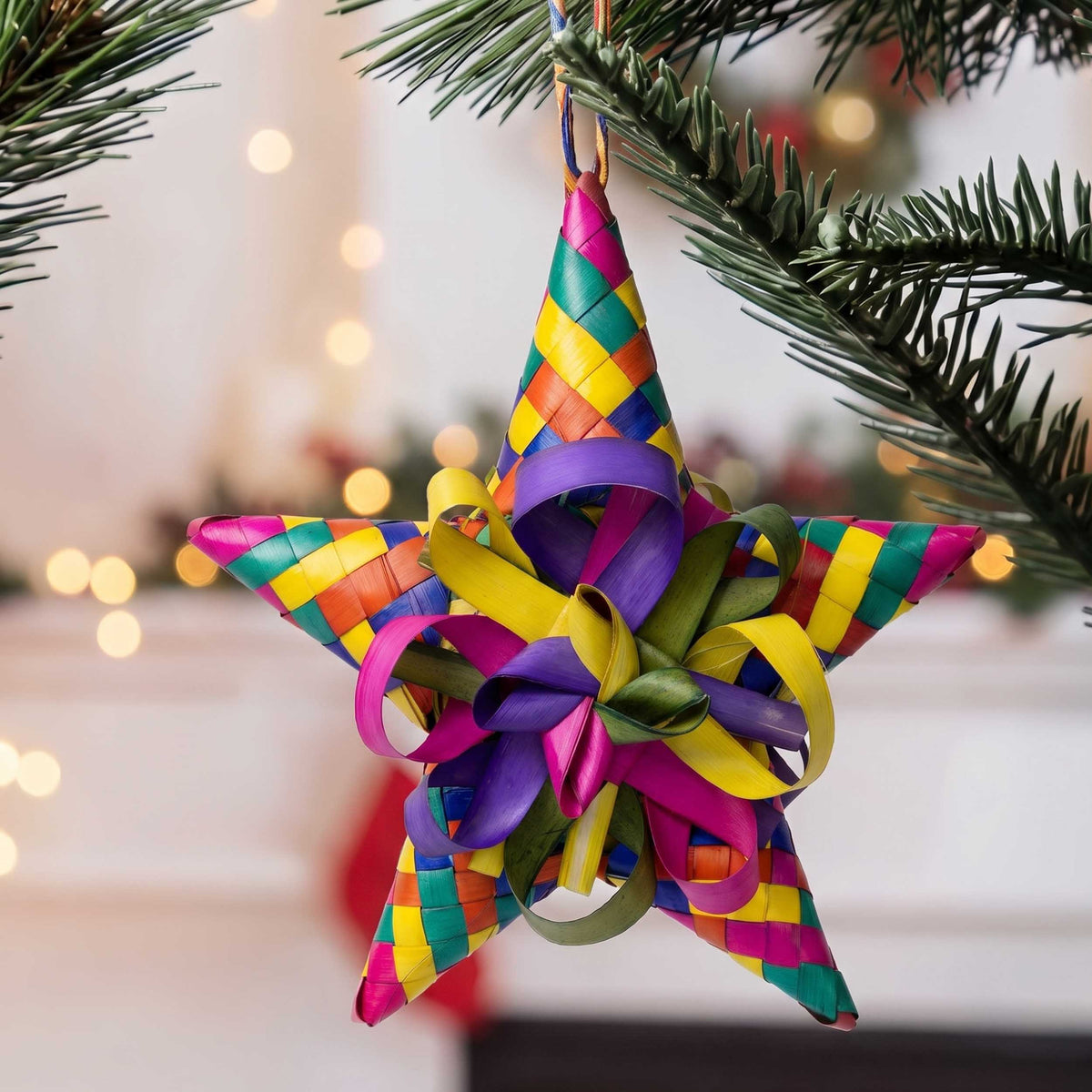 Handwoven Palm Ornament