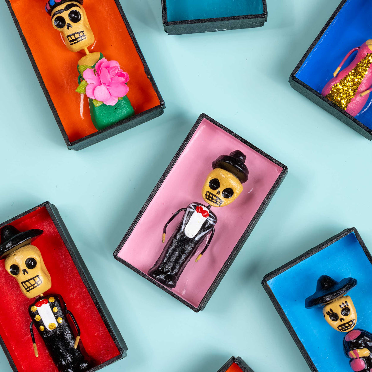 Shadow Box Ofrenda Magnets