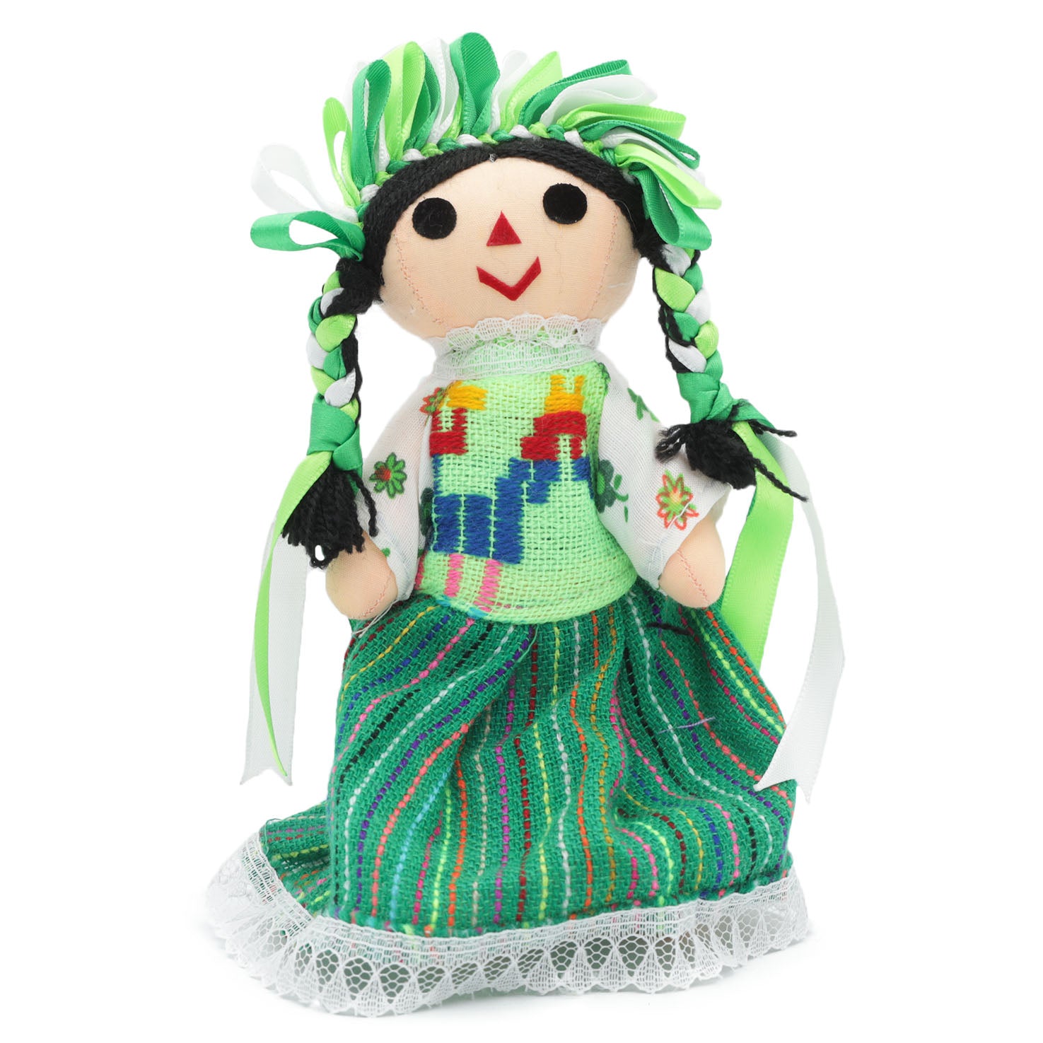 Small- Lupita Traditional Mexican Lelé Doll