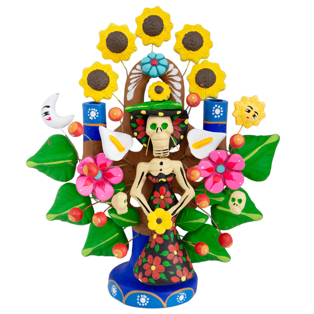 Day of the Dead Simply Catrina Tree of Life Sculpture
