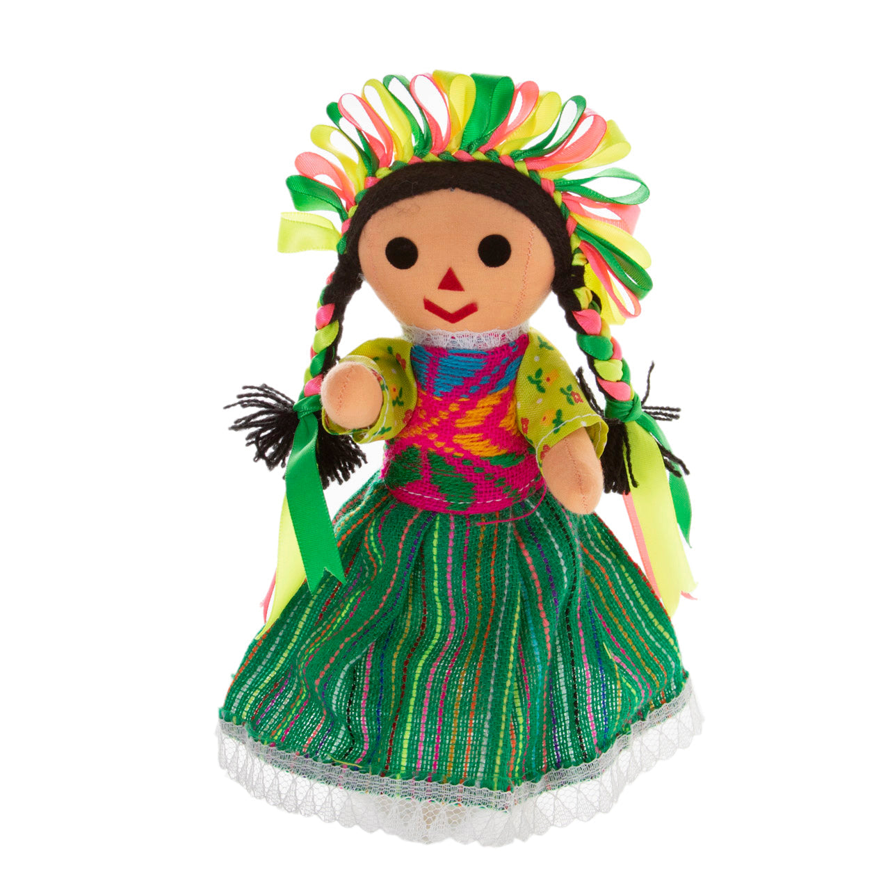 María Traditional Mexican Lelé Doll