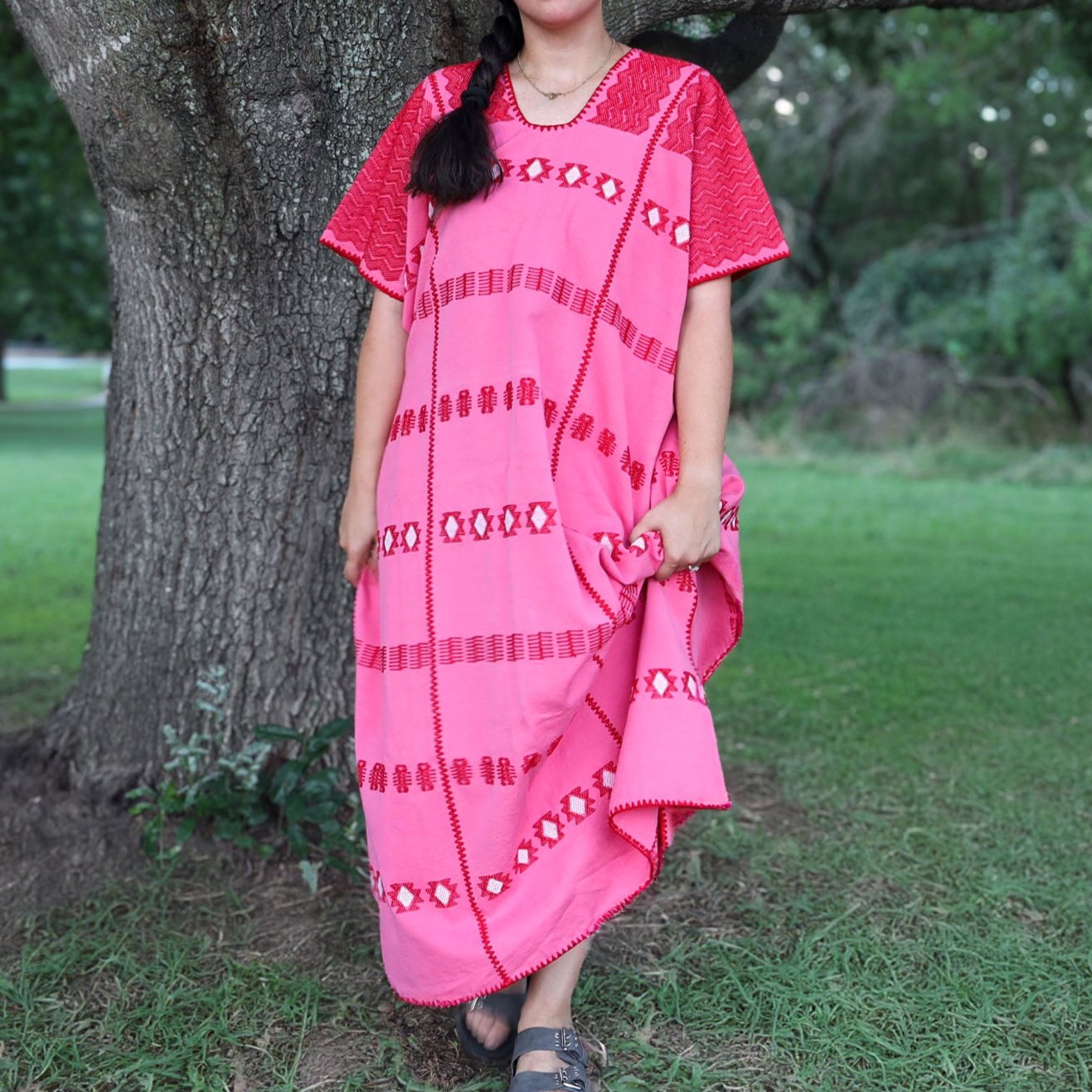 Colorado Amuzgo Huipil Long Dress