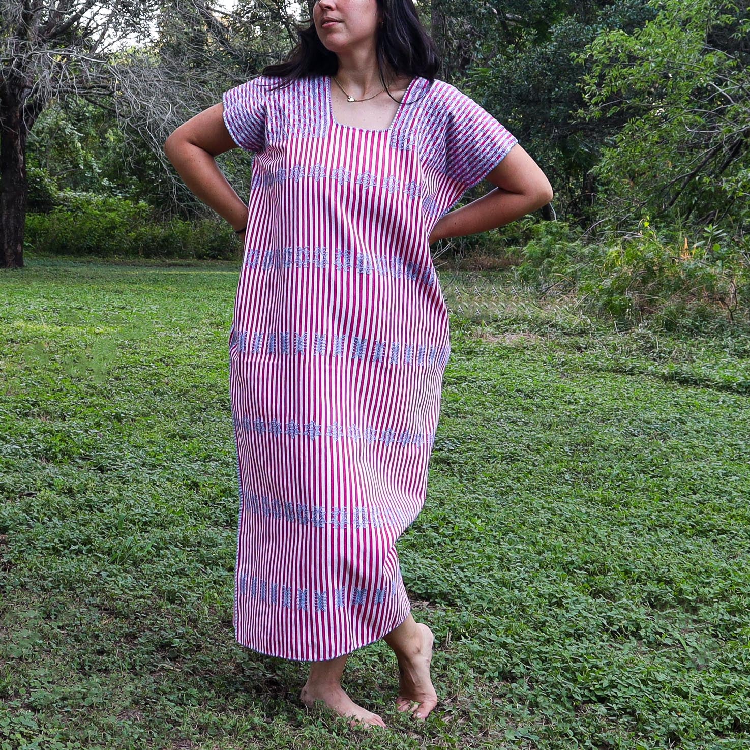 Colorado Amuzgo Huipil Long Dress