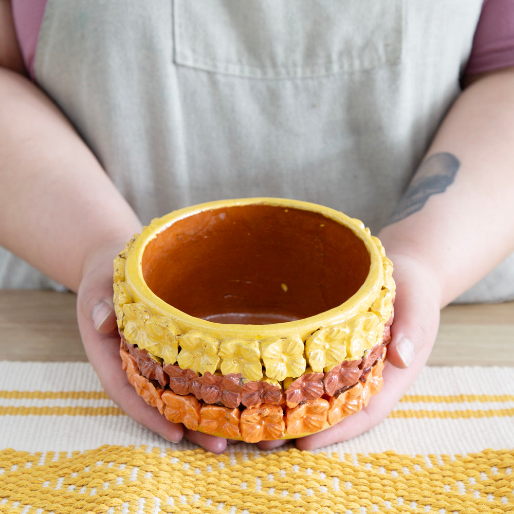 Piñado Decorative Clay Bowl