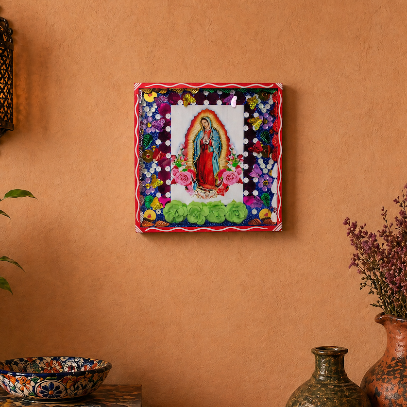 Virgen de Guadalupe Shadow Box
