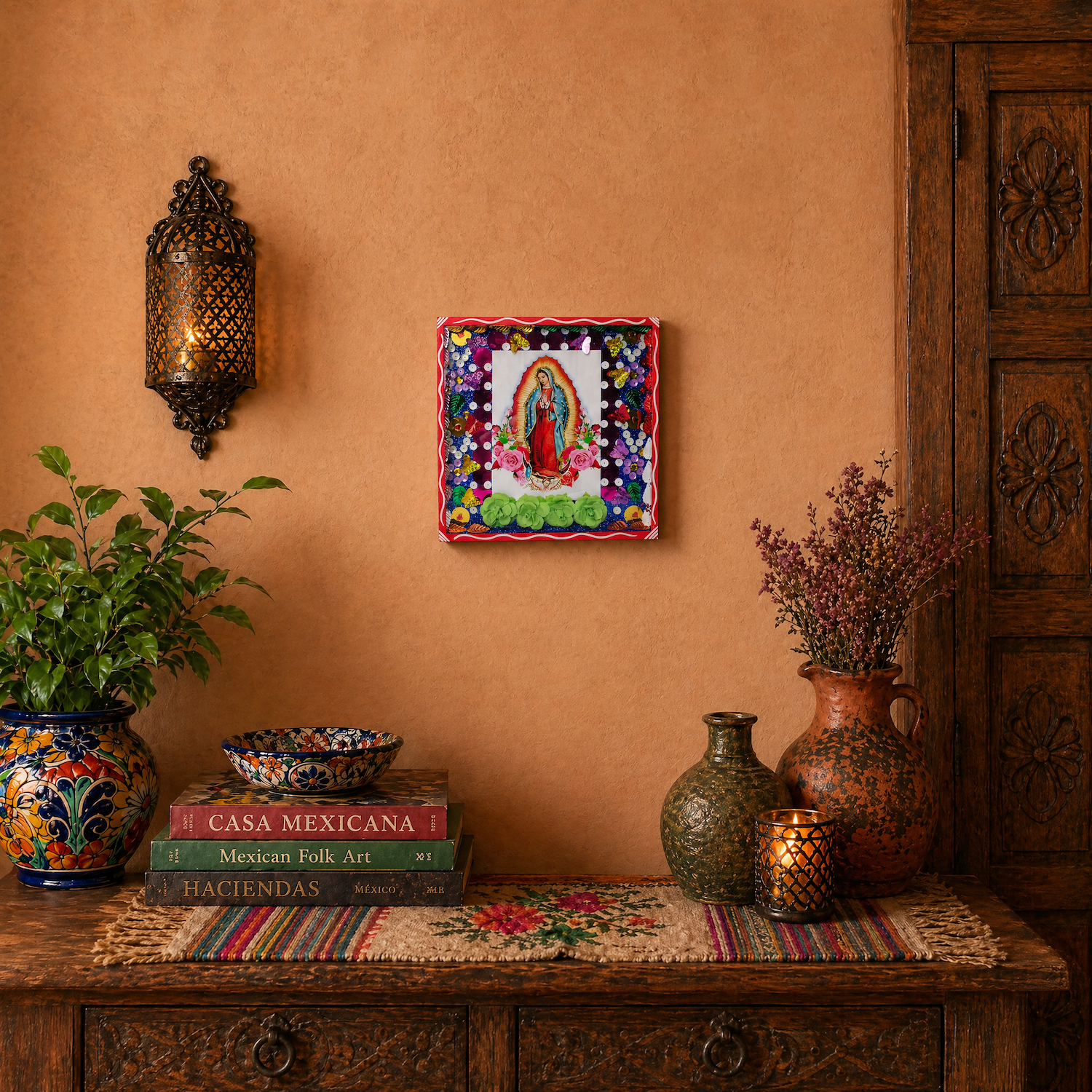 Virgen de Guadalupe Shadow Box