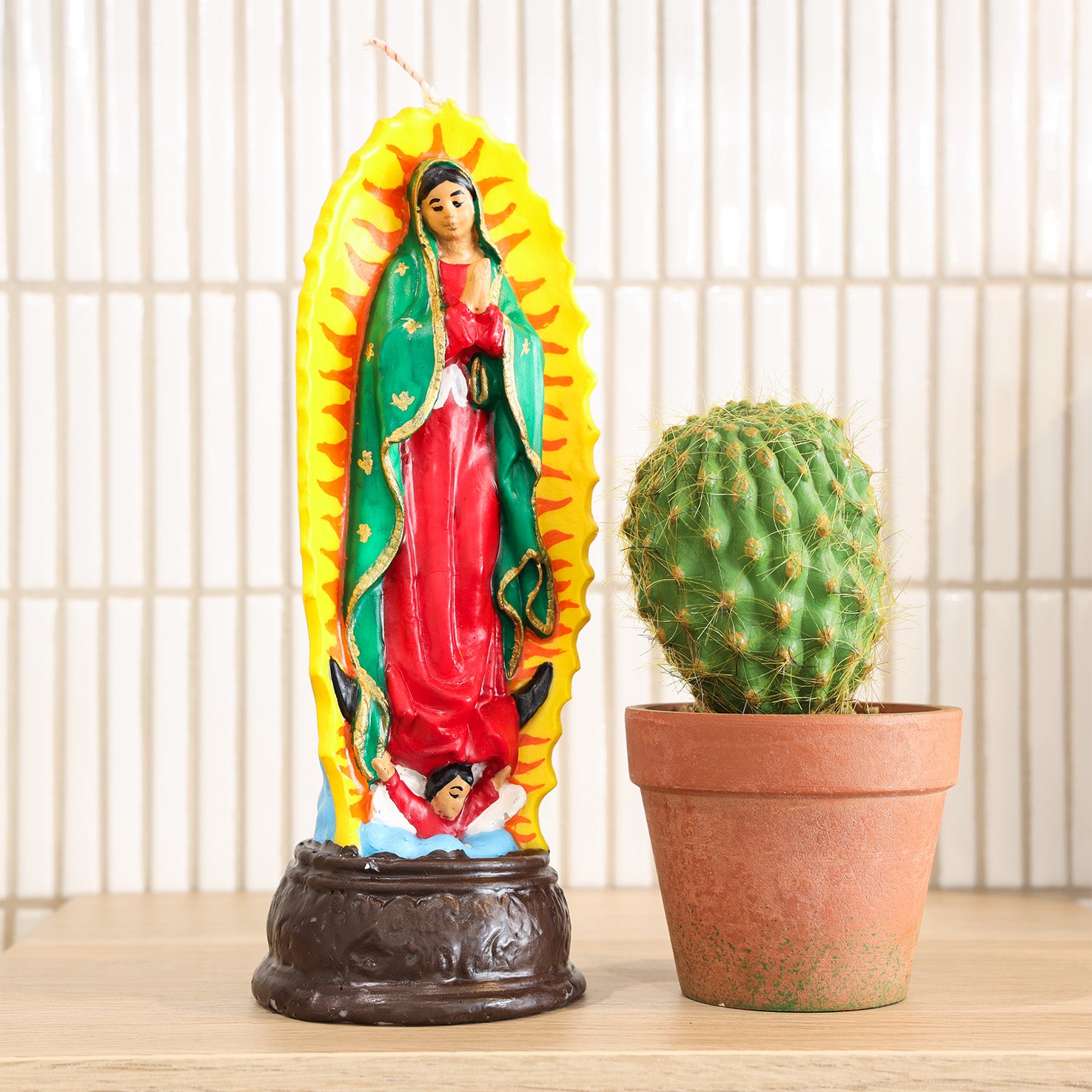 Virgen de Guadalupe Scented Candle