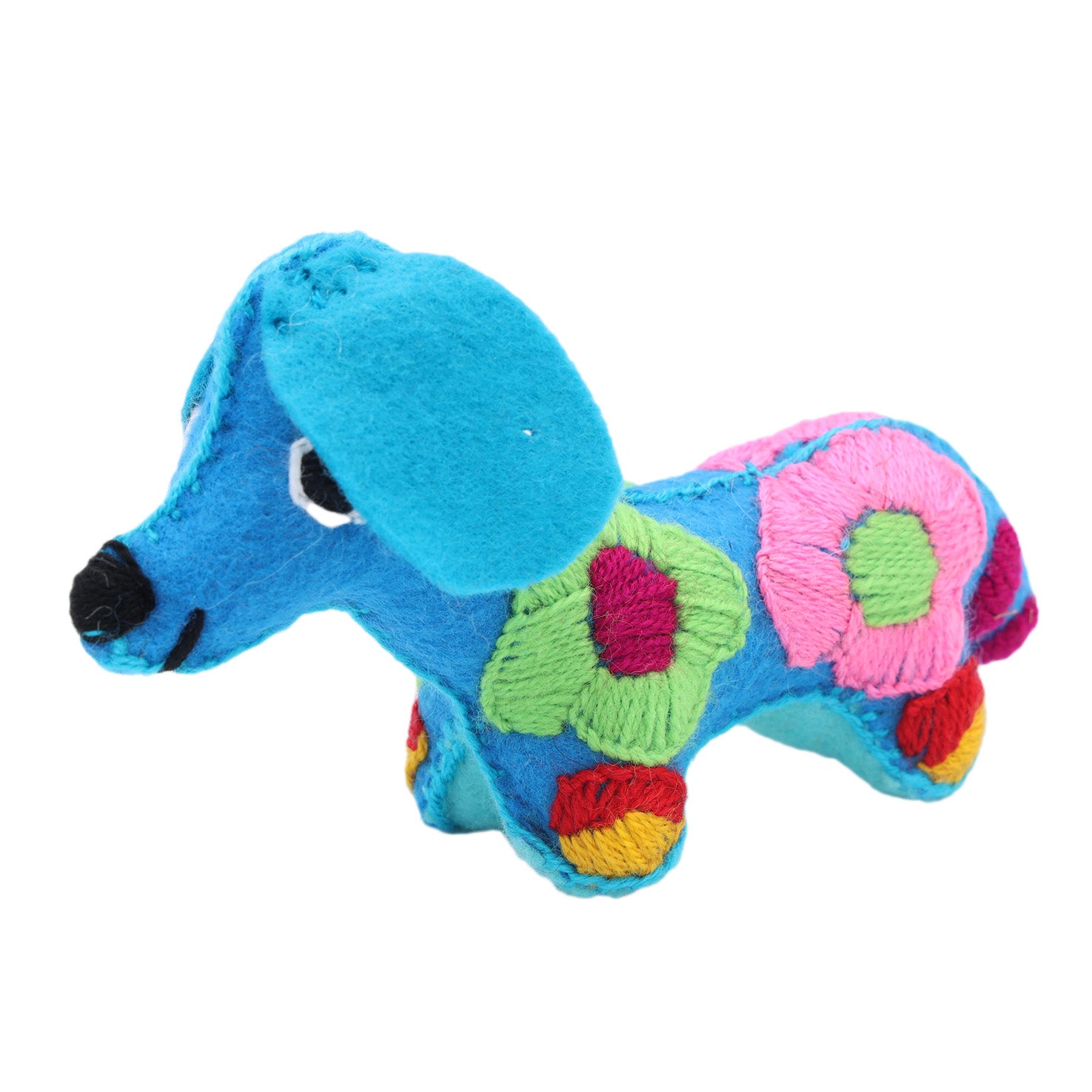 Dachshund Dog Hand-Embroidered Stuffed Animal