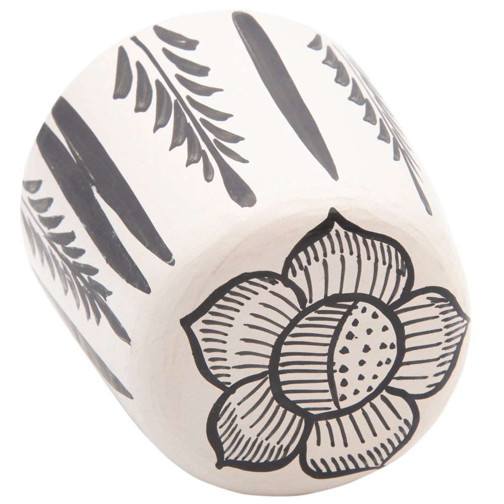 Huancito Hand-Painted Clay Tea Cup