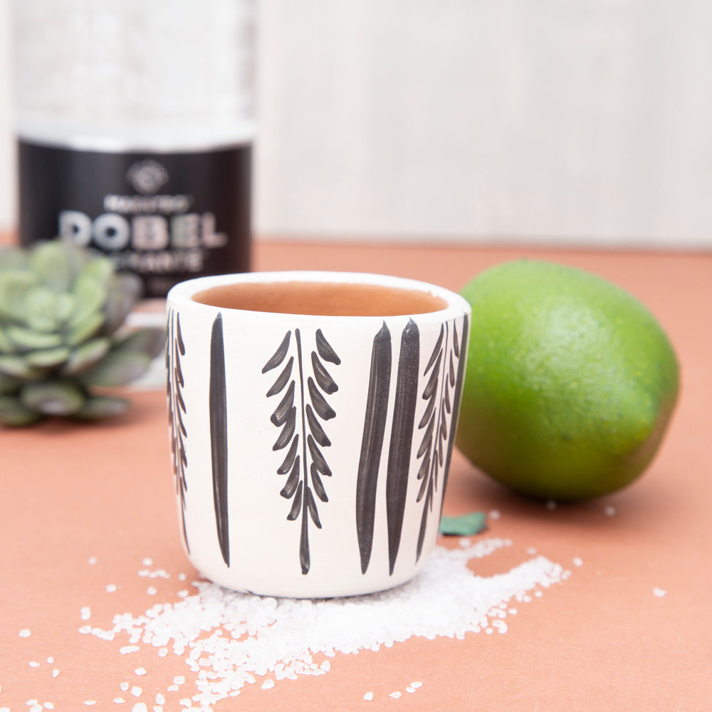 Huancito Hand-Painted Clay Tea Cup