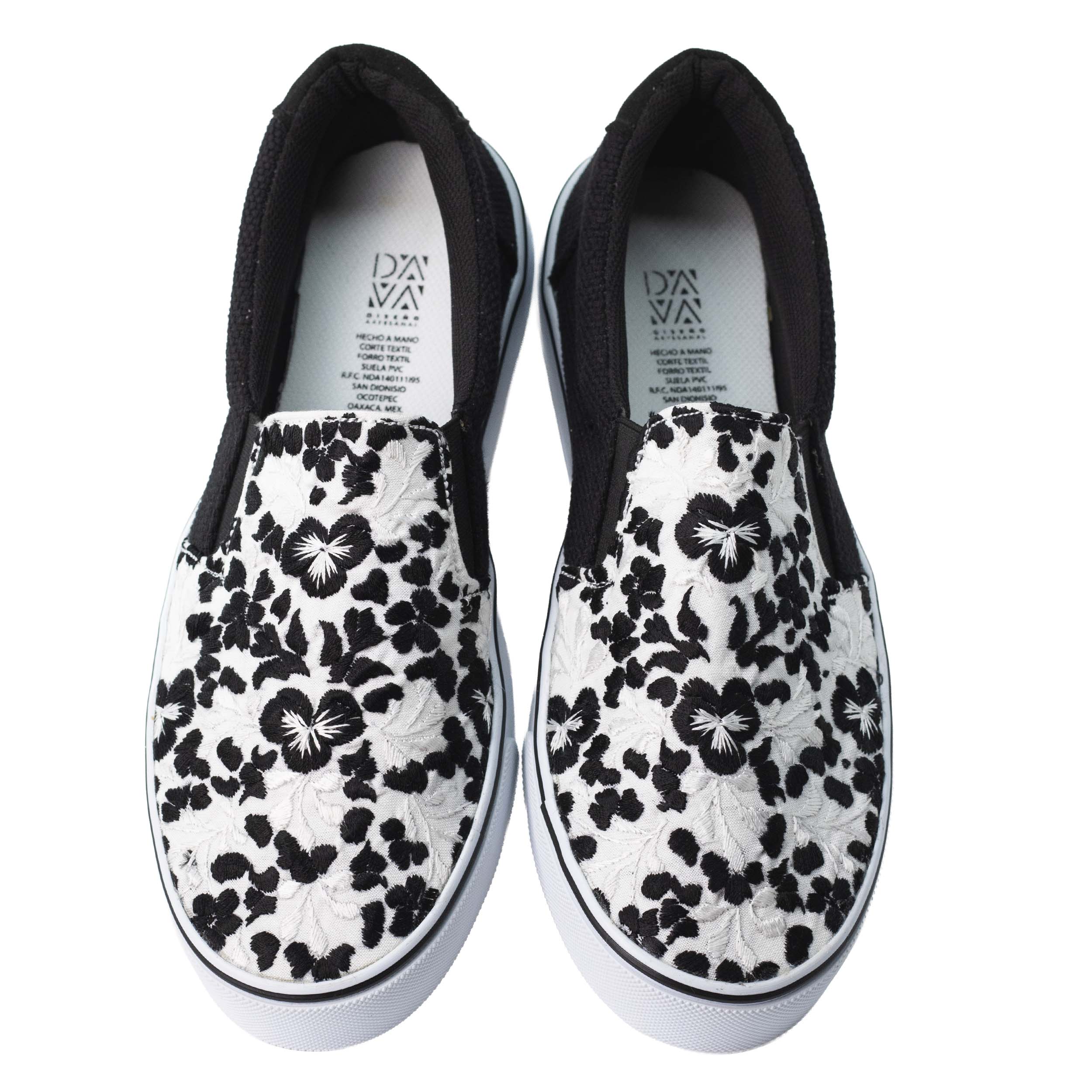 San Antonino Night Floral Embroidered Sneakers