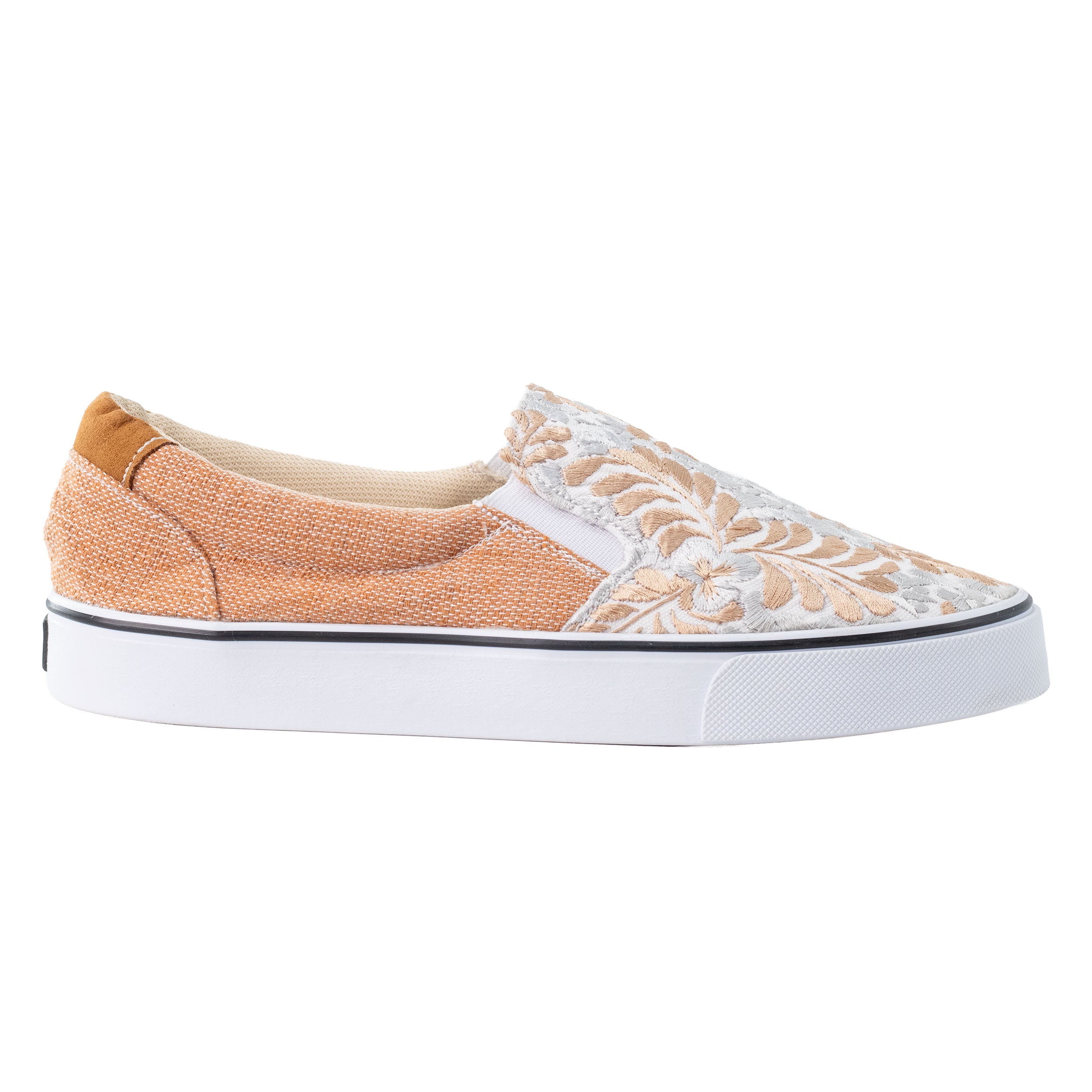Monte Albán Floral Embroidered Sneakers