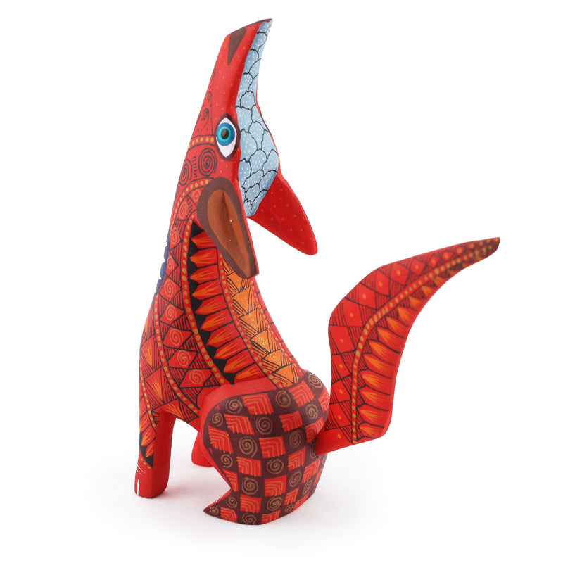 Large Coyote Alebrije with Frets