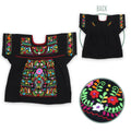 Chilac Embroidered Mexican Blouse