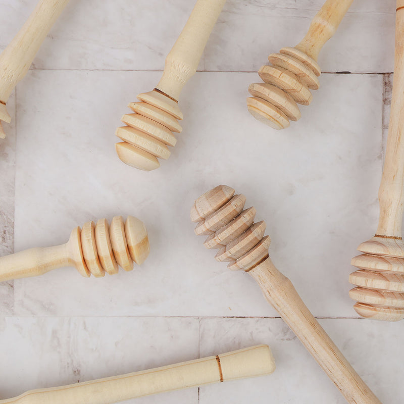 Old Fashioned Wooden Honey Dipper