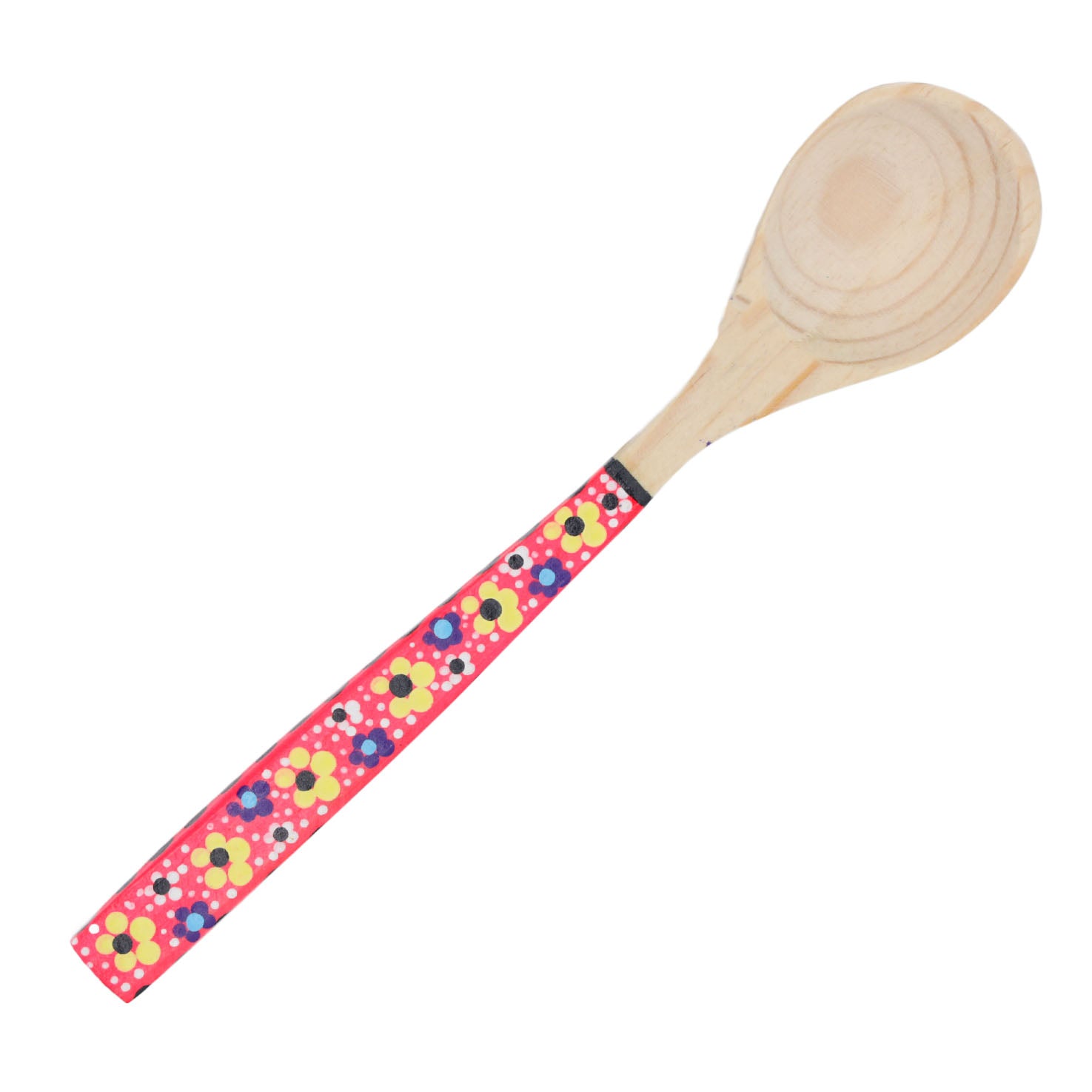 Colorful Hand-Painted Small Spoon