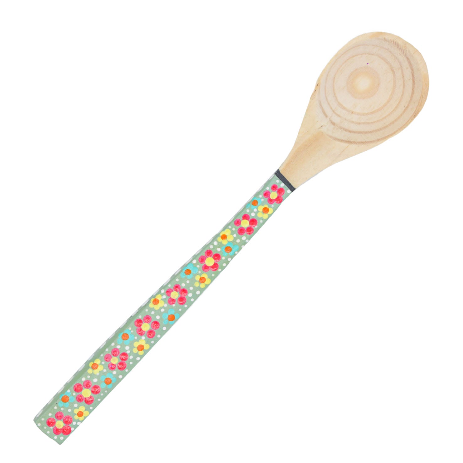 Colorful Hand-Painted Small Spoon