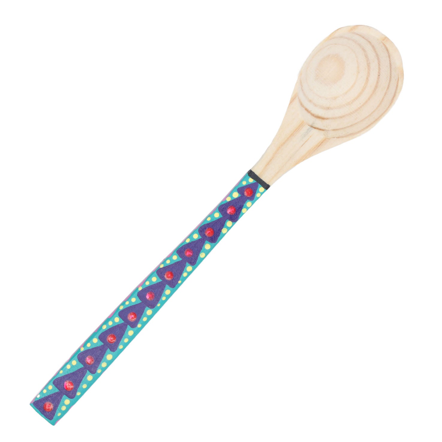 Colorful Hand-Painted Small Spoon