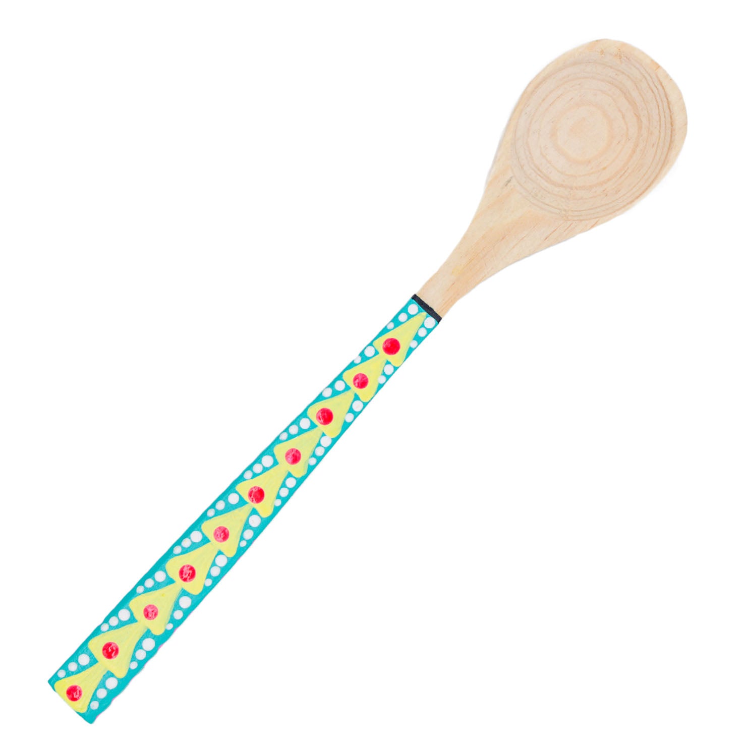 Colorful Hand-Painted Small Spoon