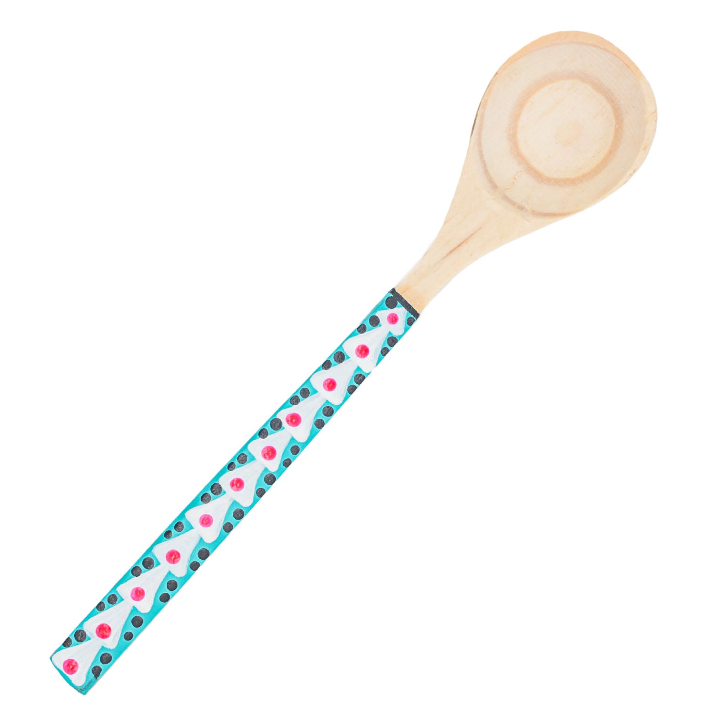 Colorful Hand-Painted Small Spoon