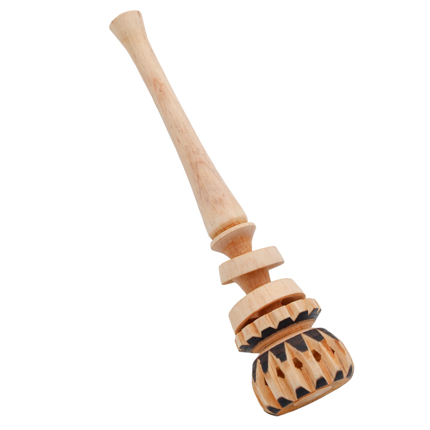 Small Natural Wooden Molinillo Whisk