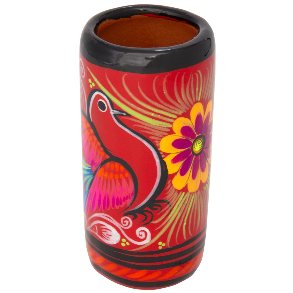Xalitla Hand-Painted Tall Shot Glass