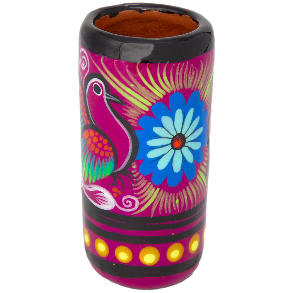 Xalitla Hand-Painted Tall Shot Glass