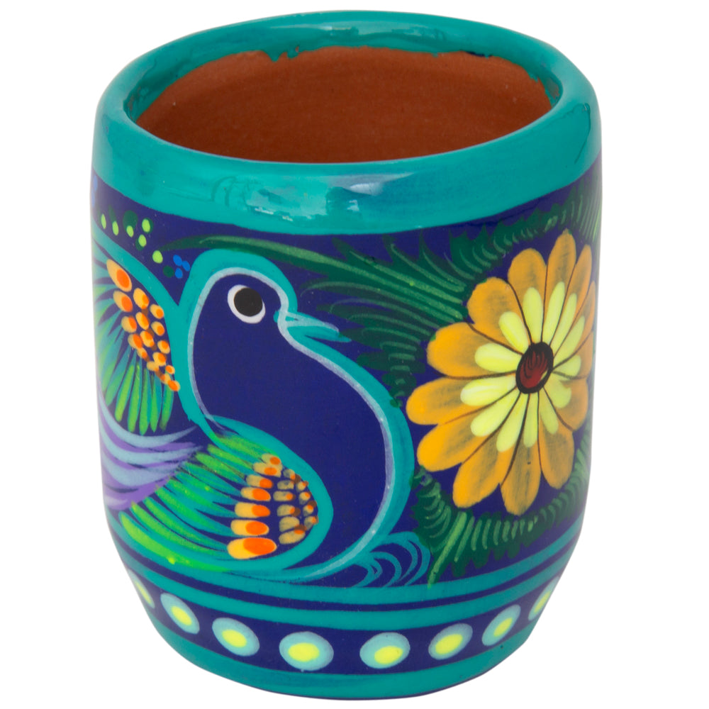 Xalitla Hand-Painted Small Shot Glass/Tea Cups
