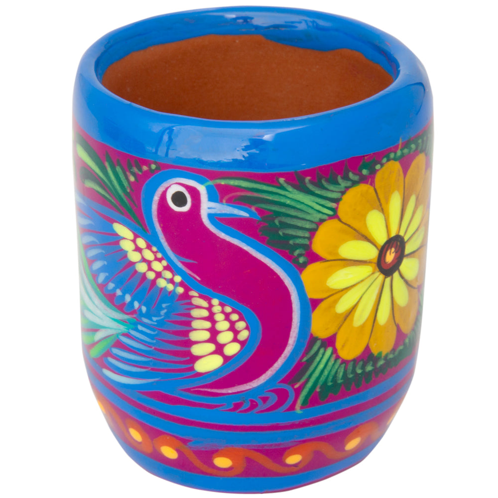 Xalitla Hand-Painted Small Shot Glass/Tea Cups